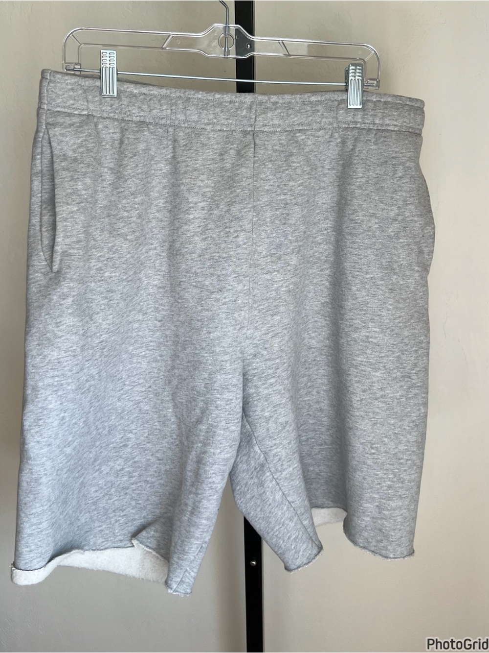 Aritzia TNA Cozy Mega Grey Shorts Large